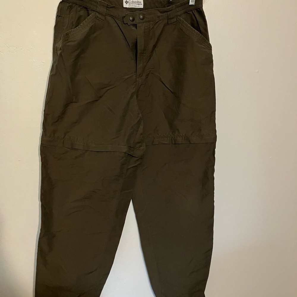 Columbia convertible shorts hiking pants  cotton/ nylon pants women’s 16 USA